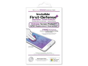 Qmadix Invisible First-Defense+ NanoGlass/ Liquid Glass Universal Screen Protector Featuring Extreme Screen Protect+ $250 Replacement Guarantee Qmadix Invisible First-Defense+ NanoGlass/ Liquid Glass Universal Screen Protector Featuring Extreme Screen Protect+ $250 Replacement Guarantee