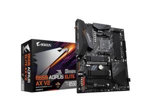 GIGABYTE B550 AORUS ELITE AX V2 AM4 AMD B550 SATA 6Gb/s ATX AMD Motherboard GIGABYTE B550 AORUS ELITE AX V2 AM4 AMD B550 SATA 6Gb/s ATX AMD Motherboard