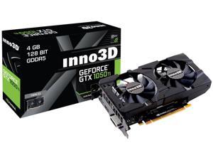 Inno3D GeForce GTX 1050 Ti Twin X2 4GB PCI-E x16 3.0 GDDR5 Graphics Card (N105T-1DDV-M5CM)