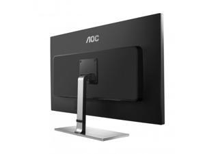 AOC Pro-line U3277FWQ - LED monitor - 31.5" (31.5" viewable) - 3840 x 2160 - A-MVA - 350 cd/m² - 3000:1 - 4 ms - HDMI, MHL, DVI, DisplayPort, VGA - speakers - black/silver AOC Pro-line U3277FWQ - LED monitor - 31.5" (31.5" viewable) - 3840 x 2160 - A-MVA - 350 cd/m² - 3000:1 - 4 ms - HDMI, MHL, DVI, DisplayPort, VGA - speakers - black/silver