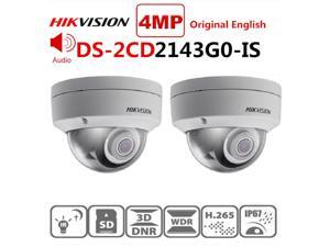 HikVISION Dome CCTV IP Camera Outdoor DS-2CD2143G0-IS 4MP 4mm Lens IR Netwerk Security IR30m Night Vision PoE IP Dome Camera with H.265+ SD Card Slot IP67 2-Way Audio, 2 Pack HikVISION Dome CCTV IP Camera Outdoor DS-2CD2143G0-IS 4MP 4mm Lens IR Netwerk Security IR30m Night Vision PoE IP Dome Camera with H.265+ SD Card Slot IP67 2-Way Audio, 2 Pack