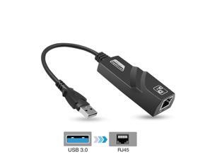 Wanmingtek USB 3.0 Ethernet Adapter, USB Network Adapter, USB to RJ45 Gigabit Ethernet Adapter for 10/100/1000 Mbps Ethernet for MacBook, Mac Pro, iMac, Surface, Ultrabook Wanmingtek USB 3.0 Ethernet Adapter, USB Network Adapter, USB to RJ45 Gigabit Ethernet Adapter for 10/100/1000 Mbps Ethernet for MacBook, Mac Pro, iMac, Surface, Ultrabook
