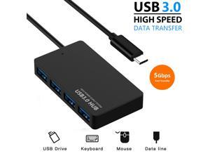 Wanmingtek USB-C Hub Adapter, Type C Hub with 4 Ports USB3.0 Data Converter for MacBook, MacBook Pro iMac, Google ChromeBook Pixelbook, XPS, Samsung S9, S8 & More USB Devices Wanmingtek USB-C Hub Adapter, Type C Hub with 4 Ports USB3.0 Data Converter for MacBook, MacBook Pro iMac, Google ChromeBook Pixelbook, XPS, Samsung S9, S8 & More USB Devices