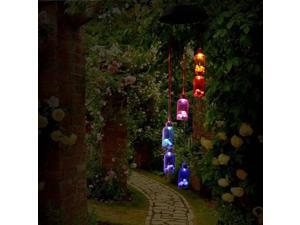 Wind Chimes, Color Changing Solar Wind Chime Outdoor Mobile Waterproof Six Lucky Bottle LED Solar String Lights Gifts for Home Party Night Garden Hanging Decoration Wind Chimes, Color Changing Solar Wind Chime Outdoor Mobile Waterproof Six Lucky Bottle LED Solar String Lights Gifts for Home Party Night Garden Hanging Decoration