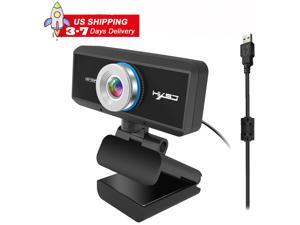 HXSJ S90 1MP 720P Full Hd Webcam, USB Camera,Computer Laptop Camera for Conference and Video Call, Pro Stream Webcam for Working at Home