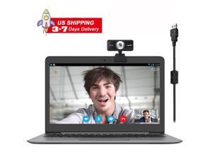 HXSJ S90 1MP Webcam with Microphone, 720P HD Streaming USB Computer Webcam Camera Plug and Play [30fps] for PC Laptop Desktop Mac Video Conferencing Calling Gaming, Skype YouTube Zoom Facetime