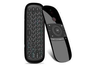 Upgrade W1 Universal TV Remote Air Mouse, Wireless Keyboard Fly Mouse 2.4GHz Connection Air Remote Keyboard Mouse for Android TV Box/PC/Smart TV/Projector/HTPC/All-in-one PC/TV Upgrade W1 Universal TV Remote Air Mouse, Wireless Keyboard Fly Mouse 2.4GHz Connection Air Remote Keyboard Mouse for Android TV Box/PC/Smart TV/Projector/HTPC/All-in-one PC/TV