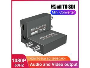 HDMI to SDI Converter Power Supply Adapter Included( HDMI to SDI Converter) Support SDI/HD-SDI/3G-SDI for SDI Monitor HDTV