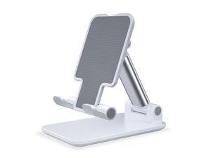 Cell Phone Stand for DeskT9 Angle Height Adjustable Cell Phone Holder on Home and Office Mobile Phone Stand Cradle Compatible with iPhone 13 MAXXR XSSamsung GalaxySwitch4129Inches White
