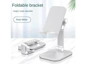 Upgraded Cell Phone Holder Adjustable Desktop Cell Phone Stand Cradle Dock Foldable Phone Stand Compatible with 4129 Inches iPhone X Xs 11 12 13 Pro Max XR SEiPadKindleTablet White