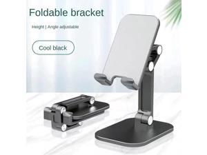 Upgraded Cell Phone Holder Adjustable Desktop Cell Phone Stand Cradle Dock Foldable Phone Stand Compatible with 4129 Inches iPhone X Xs 11 12 13 Pro Max XR SEiPadKindleTablet Black