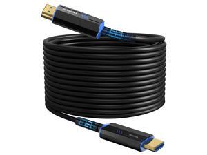 8K Certified Ultra Fiber Optic HDMI 21 Cable  164 Feet  48Gbps High Speed  inWall CL3 Rated eARC 8K 60Hz 4K 144Hz HDCP 23 HDR10 for Sony PS 5 PS 5 Digital Edition Xbox Series X
