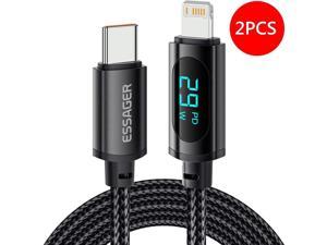 29W TypeC iPhone Charger Cable PD 29W iPhone Fast Charger Cord USBC to Lightning Cable Fast Charging Cable Cord for Apple iPhone 141312Pro11876 2 Pack 66FT
