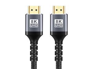 Jansicotek 8K 48Gbps HDMI 21 Cable 33 Feet 8K60 4K120 eARC ARC HDCP 23 22 Ultra High Speed Compatible with Dolby Vision Apple TV Roku Sony LG Samsung PS5 PS4 Xbox Series X RTX 3080