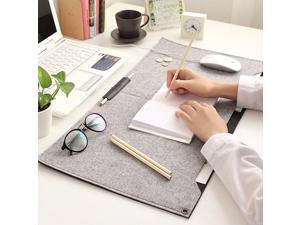Wanmingtek Professional Felt Mouse Pad 2 Layers XL Size 600x300MM Office Desk Mat Fashion Durable Computer Desk Mat Modern Table Felt with Pen Holder for Home Office Use Wanmingtek Professional Felt Mouse Pad 2 Layers XL Size 600x300MM Office Desk Mat Fashion Durable Computer Desk Mat Modern Table Felt with Pen Holder for Home Office Use