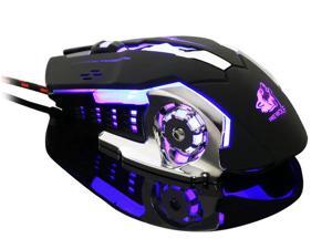 Wanmingtek Wired Gaming Mouse, 4000 DPI Metal Base Gaming Mouse Mice for PC Laptop Cuomputer Macbook Gamer Black Wanmingtek Wired Gaming Mouse, 4000 DPI Metal Base Gaming Mouse Mice for PC Laptop Cuomputer Macbook Gamer Black