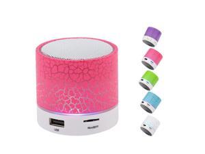 Wanmingtek Portable Wireless Bluetooth Speaker,Hica Mini Wireless Hands Free Crackle Bluetooth Speaker Support Music FM Radio TF Card USB Flash Drive Built-in Microphone with LED lights for Phone,MP3 Wanmingtek Portable Wireless Bluetooth Speaker,Hica Mini Wireless Hands Free Crackle Bluetooth Speaker Support Music FM Radio TF Card USB Flash Drive Built-in Microphone with LED lights for Phone,MP3