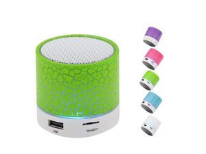 Wanmingtek Portable Wireless Bluetooth Speaker,Hica Mini Wireless Hands Free Crackle Bluetooth Speaker Support Music FM Radio TF Card USB Flash Drive Built-in Microphone with LED lights for Phone,MP3 Wanmingtek Portable Wireless Bluetooth Speaker,Hica Mini Wireless Hands Free Crackle Bluetooth Speaker Support Music FM Radio TF Card USB Flash Drive Built-in Microphone with LED lights for Phone,MP3