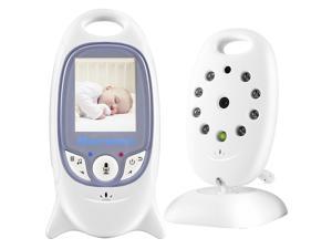 Jansicotek Digital Security Baby Monitors Video Baby Monitor -2.4GHZ Night Vision Camera and Two Way Audio System for Baby Safety & Security - Build-In Temperature Monitoring-Wall Hooks Included