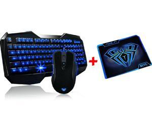 AULA Gaming Keyboard+Gaming Mouse+Gaming Pad Gaming Combo AULA Gaming Keyboard+Gaming Mouse+Gaming Pad Gaming Combo