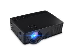 1200 Lumens Mini LED Home Theater Projector, Max 120" Screen Full HD 1080P Multimedia Portable Video Projector for Home Cinema Theater Entertainment and Games, Perfect Gift for Your Family-Black 1200 Lumens Mini LED Home Theater Projector, Max 120" Screen Full HD 1080P Multimedia Portable Video Projector for Home Cinema Theater Entertainment and Games, Perfect Gift for Your Family-Black