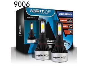 NovSight 2BRIDGELUX COB 9006 LED Automobile Headlight Bulbs with Advanced LED Chip and All-in-One Conversion kit-72W/9,000LM/6,500K (9006) NovSight 2BRIDGELUX COB 9006 LED Automobile Headlight Bulbs with Advanced LED Chip and All-in-One Conversion kit-72W/9,000LM/6,500K (9006)