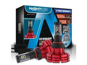 9006/HB4 Single Beam LED Automobile Headlight Bulbs with LUMILEDS ZES LED chips and All-in-One Conversion kit-60W/10,000LM/6,500K (9006/HB4, 6500K(White Light)) 9006/HB4 Single Beam LED Automobile Headlight Bulbs with LUMILEDS ZES LED chips and All-in-One Conversion kit-60W/10,000LM/6,500K (9006/HB4, 6500K(White Light))