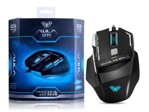 AULA Killing Soul 2 Gaming Mouse, Wired Computer Gaming Mouse with 7 Buttons, 3500DPI, Breathing Backlit LED, Ergonomic Grip Game Mice for PC Gamer AULA Killing Soul 2 Gaming Mouse, Wired Computer Gaming Mouse with 7 Buttons, 3500DPI, Breathing Backlit LED, Ergonomic Grip Game Mice for PC Gamer