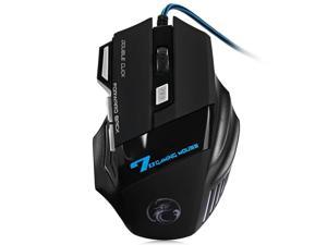 iMice X7 Wired Gaming Mouse Professional 7 Buttons LED Optical