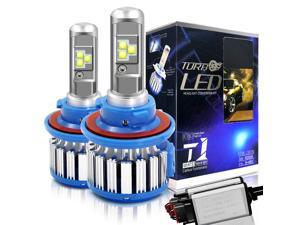 880 LED Headlight Bulbs Car Light Conversion Kit COB Chips 70W 7200LM 6000K  Cool White - 2 Year Warranty 