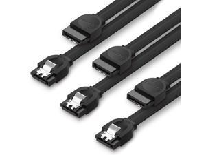 Wanmingtek SATA Cable III, 3 Pack SATA Cable III 6Gbps Straight HDD SDD Data Cable Locking Latch 18 Inch Compatible SATA HDD, SSD, CD Driver, CD Writer Wanmingtek SATA Cable III, 3 Pack SATA Cable III 6Gbps Straight HDD SDD Data Cable Locking Latch 18 Inch Compatible SATA HDD, SSD, CD Driver, CD Writer