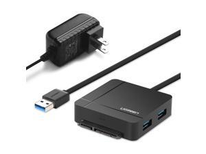 Wanmingtek USB 3.0 to SATA Hard Drive Adapter Converter Cable for 2.5 3.5 Inch HDD/SSD Hard Drive Disk and SATA Optical Drive with 12V/2A Power Adapter, Support UASP SATA I II III Wanmingtek USB 3.0 to SATA Hard Drive Adapter Converter Cable for 2.5 3.5 Inch HDD/SSD Hard Drive Disk and SATA Optical Drive with 12V/2A Power Adapter, Support UASP SATA I II III