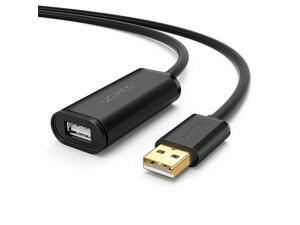 Wanmingtek USB Cable USB 2.0 Extension Cable - A-Male to A-Female USB Extender Cord 5000+ Bend Lifespan for Playstation, Xbox, Printer, Scanner, Camera, Keyboard, Hard Drive-15 Feet (5M) Wanmingtek USB Cable USB 2.0 Extension Cable - A-Male to A-Female USB Extender Cord 5000+ Bend Lifespan for Playstation, Xbox, Printer, Scanner, Camera, Keyboard, Hard Drive-15 Feet (5M)