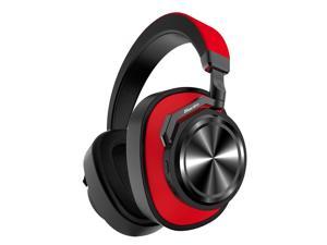 Bluedio Active Noise Cancelling T6 Wireless Bluetooth On Ear Headphone Wireless Bluetooth Headset Headset W Mic Over Ear Cloud Service With Microphone For Phones And Music Black Red Newegg Com