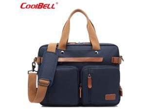 GP Blue 17" Laptop Computer Messenger Bag Lightweight Carry-on Casual Briefcase 