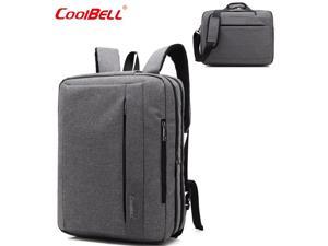 3 in 1 Convertible Laptop Backpack Messenger Bag —