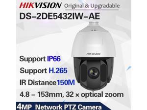 Hikvision Original DS-2DE5432IW-AE 4MP 32X ONVIF IP Network 32X Optical Zoom, Network POE  IR PTZ Camera