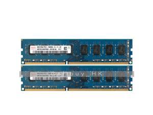 8GB SK Hynix 2X 4GB 2Rx8 PC3-10600 DDR3 1333MHz 240PIN DIMM Desktop Memory RAM # 