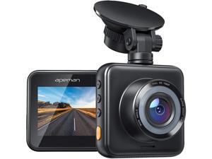 APEMAN Mini Dash Cam 1080P Dash Camera for Cars Recorder Super Night Vision, 170° Wide Angle, Motion Detection, Parking Monitoring, G-Sensor, Loop Recording