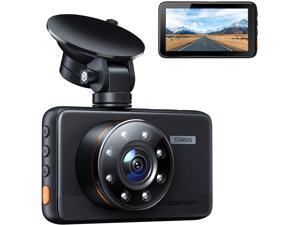 Dash Cam 1080P Car Camera with 8 IR Lights, 3" IPS Screen, 170° Wide Angle, G-Sensor, WDR, Loop Recording, Motion Detection, Super Night Vision (New Version)