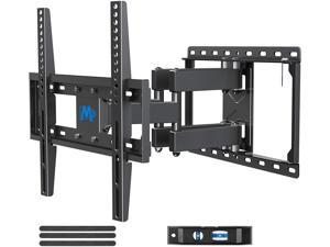 UL Listed TV Mount TV Wall Mount with Swivel and Tilt for Most 32-55 Inch TV, Full Motion TV Mount with Articulating Dual Arms, Max VESA 400x400mm, 99 lbs. Loading, 16 inch Studs MD2380