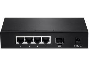 AB Manual Fast Ethernet Lan Switch Press Button Network Hub 100Mbps 4 Port 