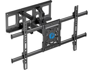 TV Wall Mount Full Motion for Most 37-75 Inch LED LCD OLED Flat Curved Screen, Wall Bracket TV Mount with Articulating Arms Swivel Tilt Leveling Holds up to 132lbs Max VESA 600x400mm