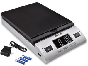 Digital Postal Scale, Shipping Scale, All-in-1 High Performance scale Series A-Pt 50 Digital With Ac Adapter, Space saving