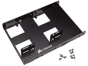 Dual Hard Disk Drive SSD Mounting Kit Bracket, Dual SSD Mounting Bracket 3.5" ,Adjustable mounting holes Fits in any form factor desktop computer case 2 x 2.5" Drive to 3.5" Bay Dual Hard Disk Drive SSD Mounting Kit Bracket, Dual SSD Mounting Bracket 3.5" ,Adjustable mounting holes Fits in any form factor desktop computer case 2 x 2.5" Drive to 3.5" Bay