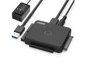 IDE Adapter Cable, SATA Adapter Cable, USB 3.0 to IDE & SATA Hard Drvie Converter, IDE Hard drive docking station for 2.5"/3.5"/5.25" IDE and SATA III HDD SSD Drives, up to 2 x 10TB, LED indicator IDE Adapter Cable, SATA Adapter Cable, USB 3.0 to IDE & SATA Hard Drvie Converter, IDE Hard drive docking station for 2.5"/3.5"/5.25" IDE and SATA III HDD SSD Drives, up to 2 x 10TB, LED indicator