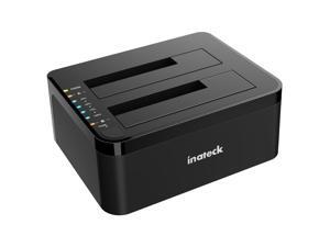 USB 3.0 to SATA Dual-Bay USB 3.0 Hard Drive Docking Station with Offline Clone Function for 2.5"/3.5" HDD SSD SATA (SATA I/ II/ III), Support 2x 8TB and UASP, LED indicates USB 3.0 to SATA Dual-Bay USB 3.0 Hard Drive Docking Station with Offline Clone Function for 2.5"/3.5" HDD SSD SATA (SATA I/ II/ III), Support 2x 8TB and UASP, LED indicates