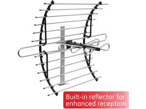 New Attic Mount TV Antenna, Attic, Long Range Antenna, Directional Antenna, Digital, HDTV Antenna, 4K 1080P VHF UHF, Compact Design, Mounting Pole Included