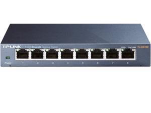 5 Ports Power over Ethernet Desktop Network Switch 10/100 Mbps LAN Hub Splitter 