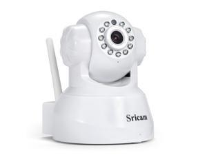 Sricam SP012 720P Wireless IP Camera Home Security Camera Wifi Pan/Tilt Surveillance P2P Baby Monitor Support TF / Micro SD card Night Vision